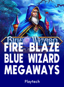 Cara Menang Bermain Fire Blaze Blue Wizard Megaways dengan Mudah game cover